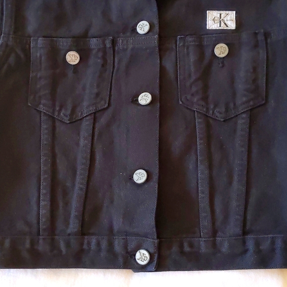 NWT. Calvin Klein Woman's Jeans vest. - Picture 4 of 4